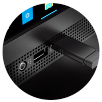 Lenovo ThinkVision monitor aansluitingen