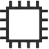 Surface Pro 7+ processor icoon