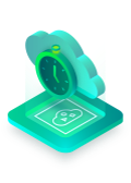 Databehoud op lange termijn in Azure icoon