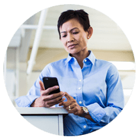 Directeur gebruikt van VMware Airwatch op zijn smartphone