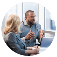 Team bespreekt cloud-oplossing aanbod