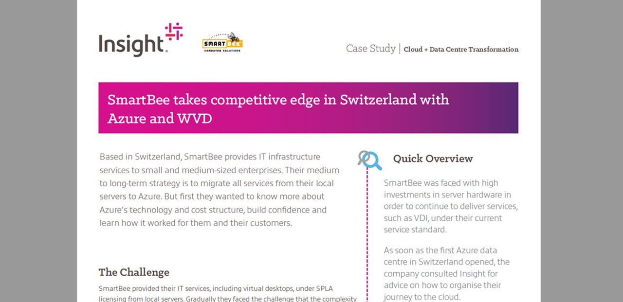 Article SmartBee Azure en WVD Case Study Image