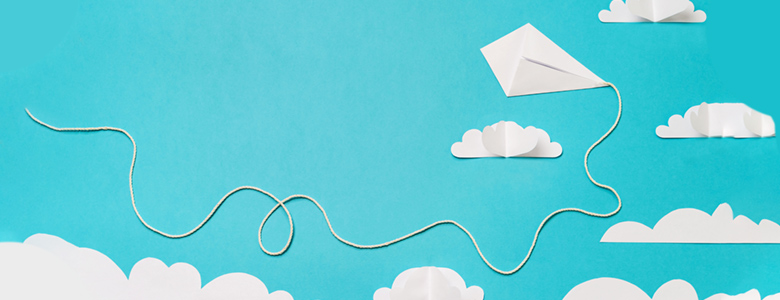 Tekening van de cloud