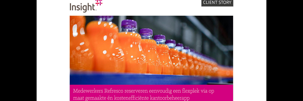 Article Refresco modern app<br> case study Image