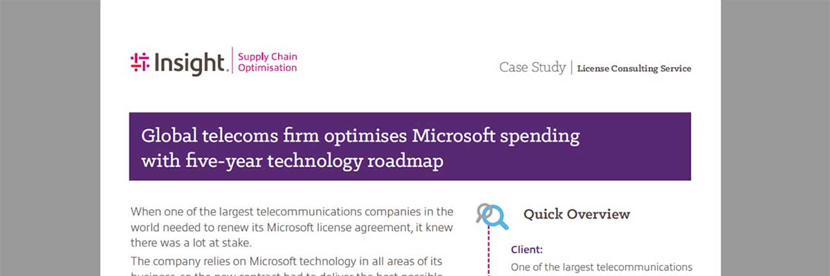 Article Telecombedrijf bespaart op Microsoft-uitgaven Image