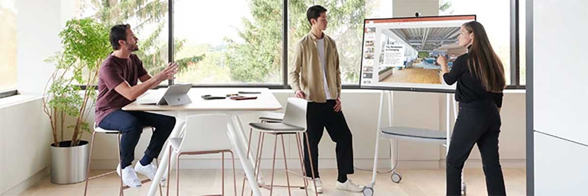 Article Moderne samenwerking met de Surface Hub 2S Image