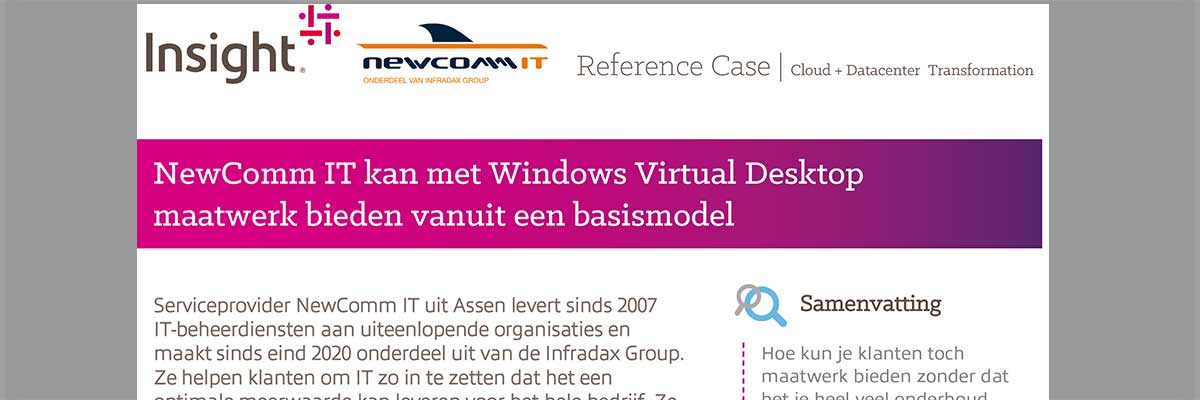 Article NewComm IT Microsoft WVD Reference Case Image