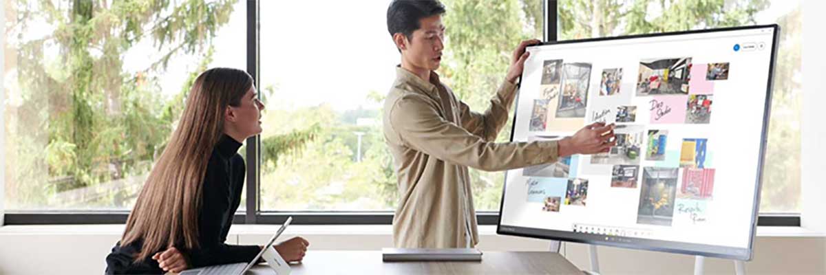 Article Samenwerken met vergaderruimtetechnologie Image