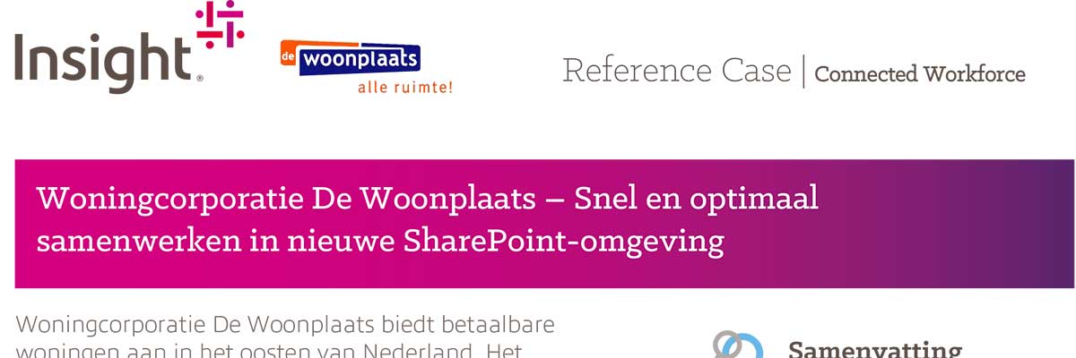 Article Woningcorporatie De Woonplaats Reference Case Image