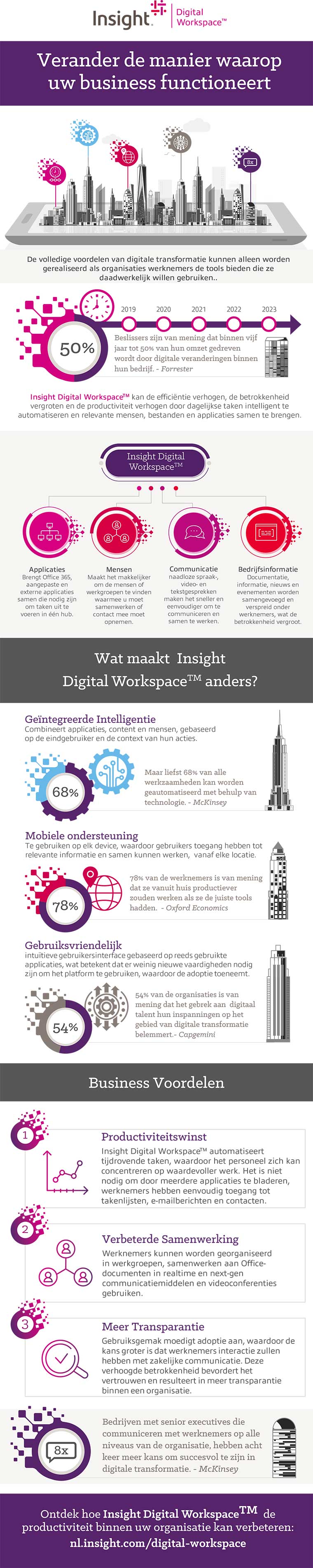 Insight Digital Workspace Infographic