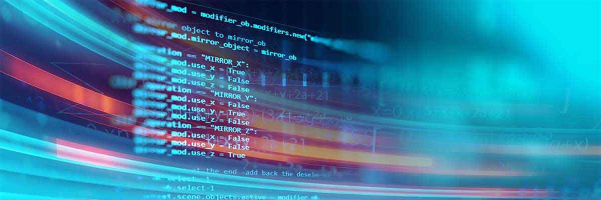 Abstracte afbeelding van software-ontwikkeling